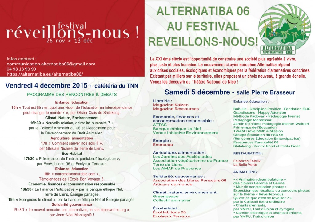 Alternatiba 06 au Festival Reveillons-nous ! - 1